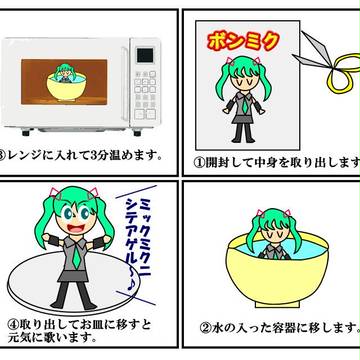 電子レンジの歌姫