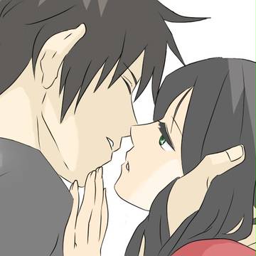 徳郎と梅でキス唾