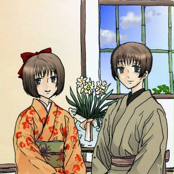 【菊と桜】塗らせて頂きました！！