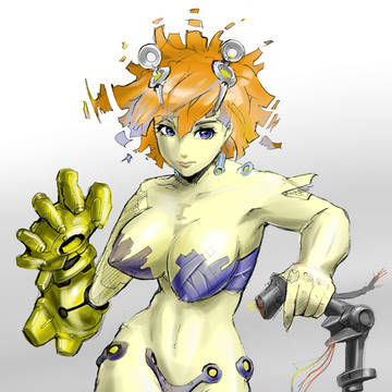 機械な女の子