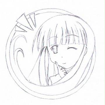夏目准アイコン(下書き)