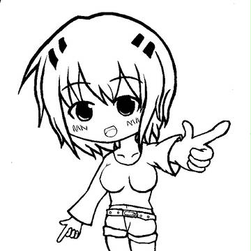 風子さん!下絵