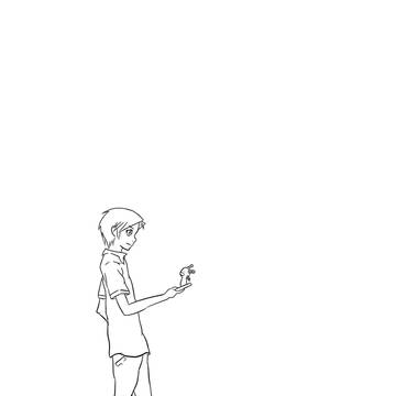 【デュラララ!!EDパロ】もややや!!【線画】