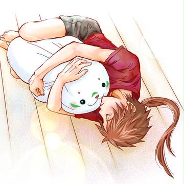 しろたん（？）とお昼寝