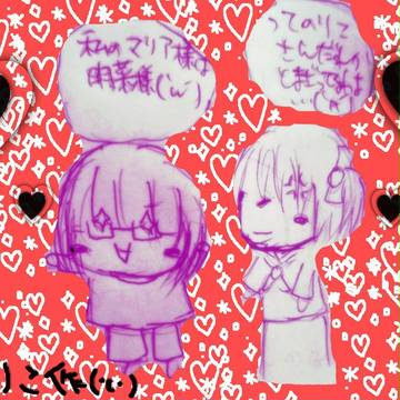 ミニゆみさん＆自分（＾ω＾）