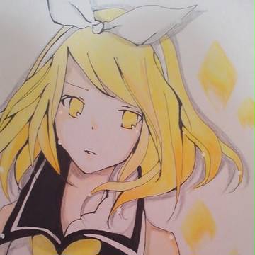炉心融解のリンちゃん（色付き