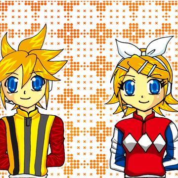 鏡音リン・レン 騎手姿（荒尾競馬ver.）【岩永リン＆杉村レン】