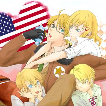 アメリカ女メリ若メリ仔メリ