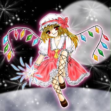 友人のリクにより東方のフランちゃん。