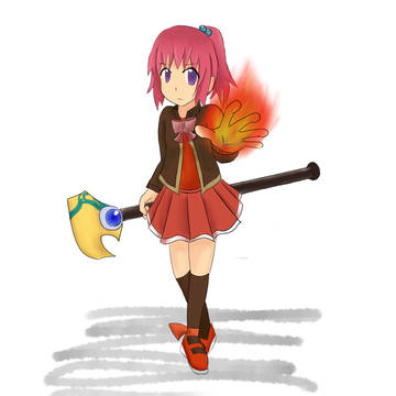 ポニテ魔法使い