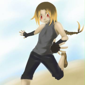 昔の絵スコルポノック擬人