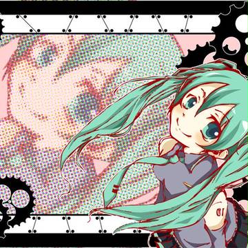 落描きミク