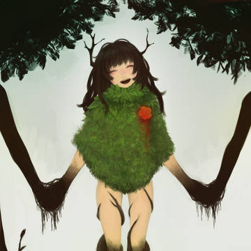 森の子。