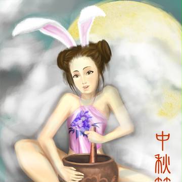 中秋祭-玉兔