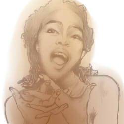 Lauryn Hill （デッサン）