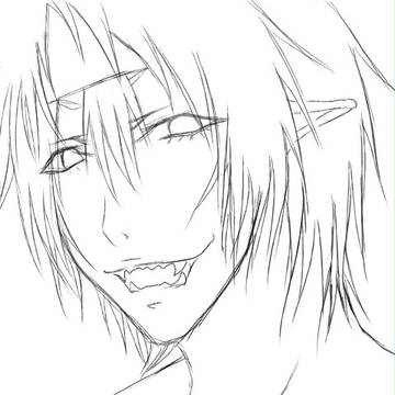 オリキャラ下書き
