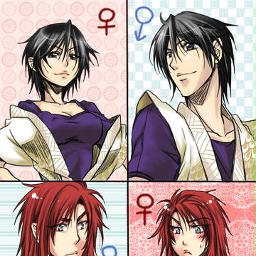 【女体化】龍＆若【魔人】