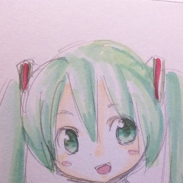 初音ミク、ラフ