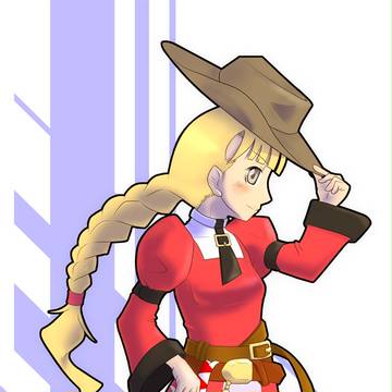 テンガロンハットの娘さん