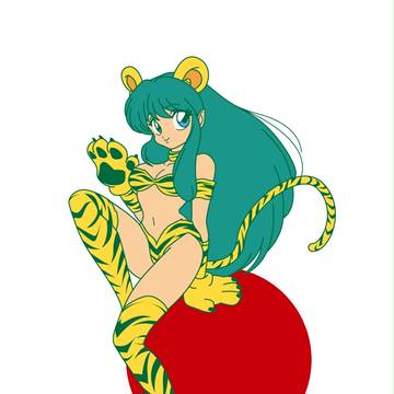 ラムちゃん　-年賀状用-