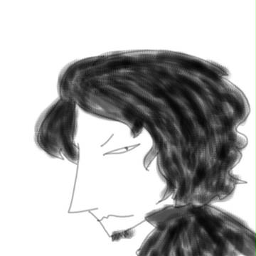 睨んでません。普通です。