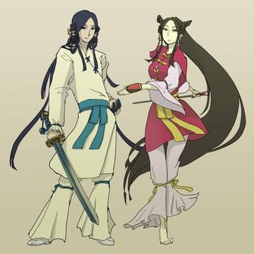 照日王と月代王