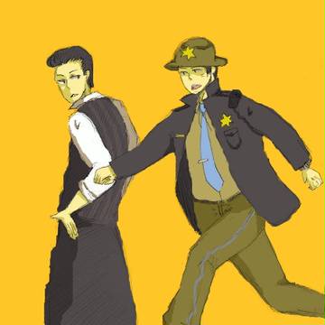バーテンさんと署員さん