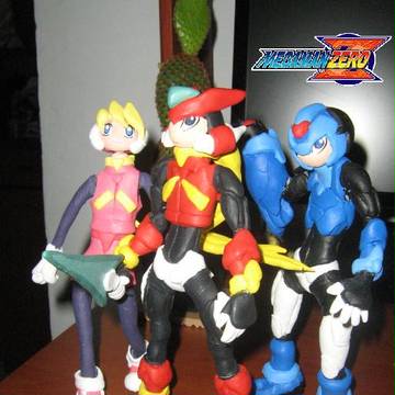 Rockman Zero Figures by JS 2008
