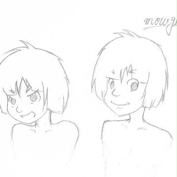 【ジャングルブック】モーグリ【描いてみた】
