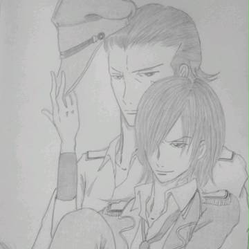 伊達主従 ※軍服コス