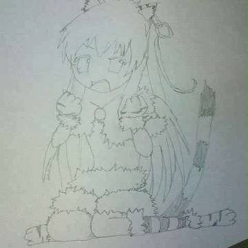 生まれて初めて描いたキャラ絵