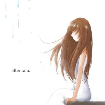 after rain.