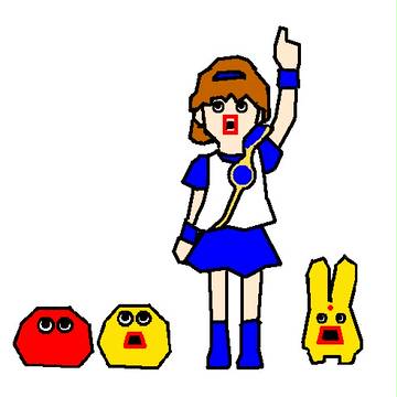 初代ぷよぷよをGOLDEN EGGSっぽく描いてみた