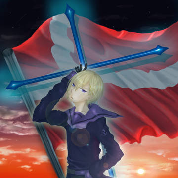 ノルと旗と十字架と。