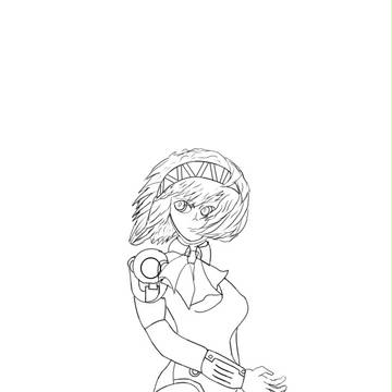 アイギス線画