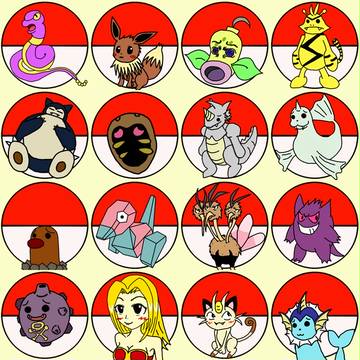 ポケモンアイコン描けるかな？２