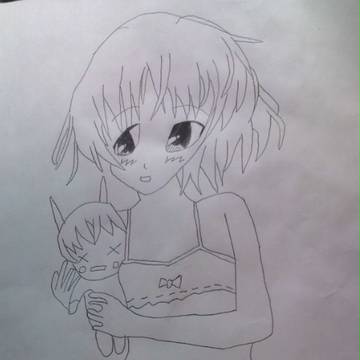 サーニャ描いてみた。