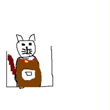 捨てられた猫