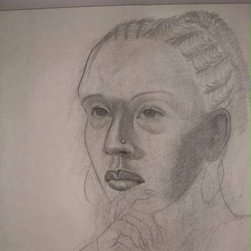 female model black