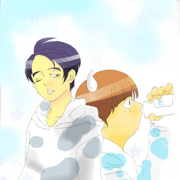 ばななとみるく。