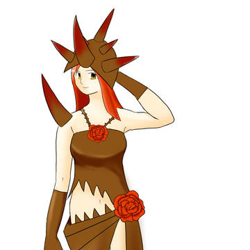 エスピナス亜種擬人化？もどき