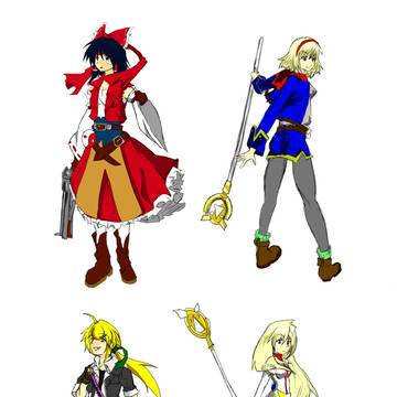 東方キャラでWAAC:Fカラー修正