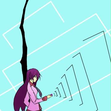 化物語でデュラララEDパロ