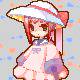 ドット柄子01