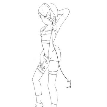 カミツレばっかり描くこのころ