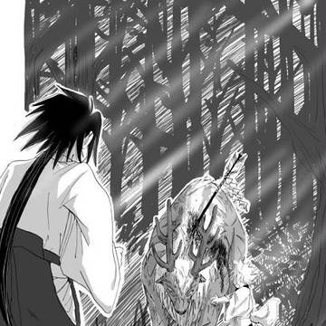 『百妖戦記』弐ノ章　挿絵②　カノシシ