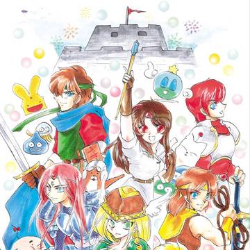 ゲームレジェンド13チラシイラスト