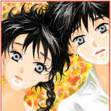 黒髪三橋とルリちゃんでルリミハ(*˚◇˚*)