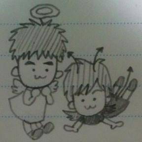 天使いけちゃん (小)悪魔むらちゃん