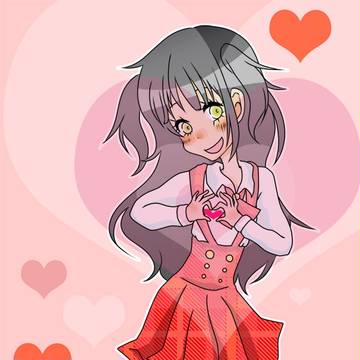 ”ギュッ♥”